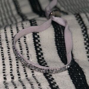 LES INTERCHANGEABLES Bracelet Elegant Silver and lavender